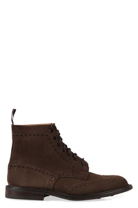 Stow lace-up ankle boots